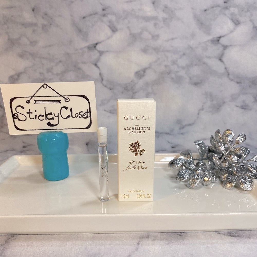 Gucci The Alchemist's Garden A Song for the Rose EDP-Sample 1.5ml,0.05oz-BOX-NEW - Picture 1 of 10